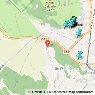 Mappa Strada Comunale Barreana, 67036 Rivisondoli AQ, Italia (1.50952)