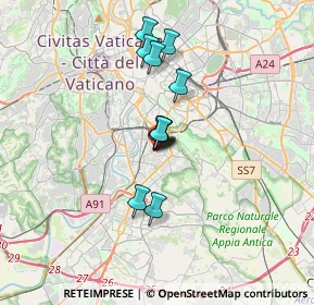 Mappa Via delle Sette Chiese, 00145 Roma RM, Italia (2.46667)