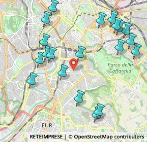 Mappa Via delle Sette Chiese, 00145 Roma RM, Italia (2.5355)