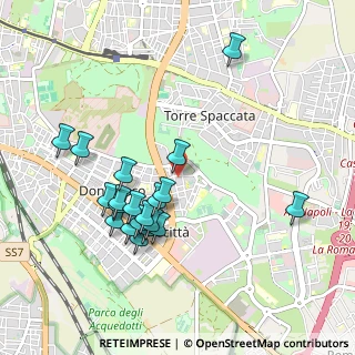 Mappa Via Filippo Serafini, 00173 Roma RM, Italia (0.9985)