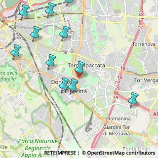 Mappa Via Filippo Serafini, 00173 Roma RM, Italia (2.75273)