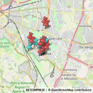Mappa Via Filippo Serafini, 00173 Roma RM, Italia (1.09)