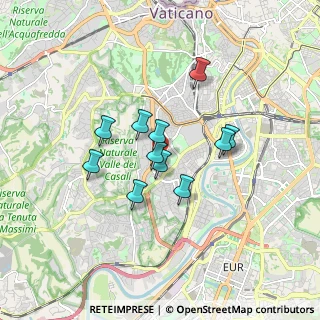 Mappa Via Antonio Dionisi, 00151 Roma RM, Italia (1.35727)