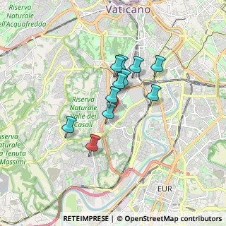 Mappa Via Antonio Dionisi, 00151 Roma RM, Italia (1.34)