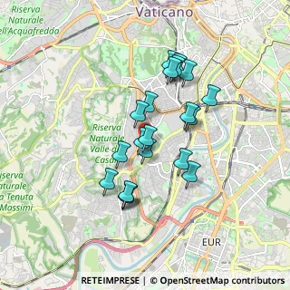 Mappa Via Antonio Dionisi, 00151 Roma RM, Italia (1.56)
