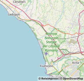 Mappa Viale della pineta di fregene, 00054 Fregene RM, Italia (6.179)