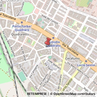 Mappa Via Egerio Levio, 73, 00174 Roma, Roma (Lazio)