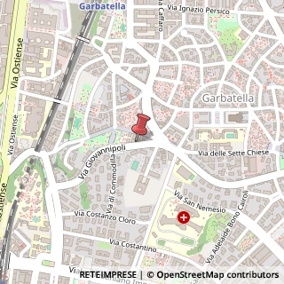 Mappa Via Giovannipoli,  22, 00145 Roma, Roma (Lazio)