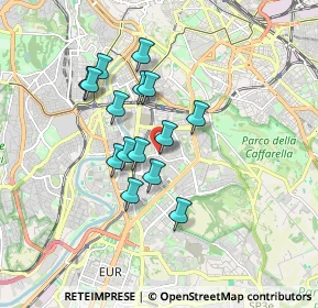 Mappa Via Pomponia Grecina, 00145 Roma RM, Italia (1.50067)