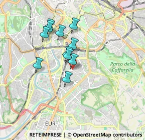 Mappa Via Pomponia Grecina, 00145 Roma RM, Italia (1.50364)