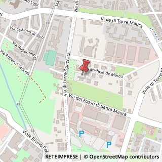 Mappa Via Michele Pane, 47/49, 00169 Roma, Roma (Lazio)