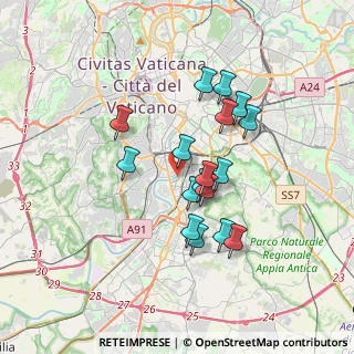 Mappa Lungotevere San Paolo, 00146 Roma RM, Italia (3.10294)