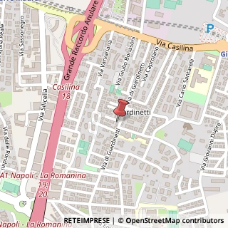 Mappa Via dei Giardinetti, 80, 00133 Roma, Roma (Lazio)