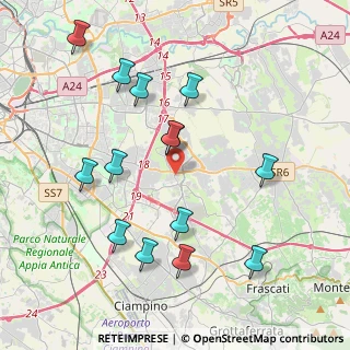 Mappa Via Giovanni Battista Pirelli, 00133 Roma RM, Italia (4.45071)