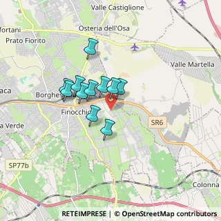 Mappa Via di Valle Santa Maria, 00132 Roma RM, Italia (1.28364)