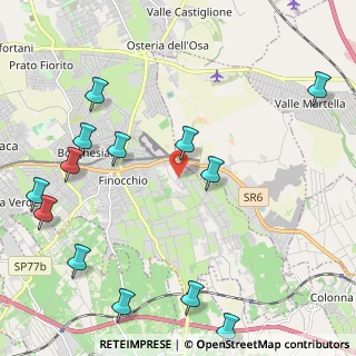 Mappa Via di Valle Santa Maria, 00132 Roma RM, Italia (2.96462)