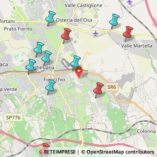 Mappa Via di Valle Santa Maria, 00132 Roma RM, Italia (2.59)