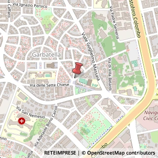 Mappa Via San Lorenzo da Brindisi,  2, 00154 Roma, Roma (Lazio)