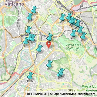 Mappa Via San Lorenzo da Brindisi, 00154 Roma RM, Italia (2.5645)