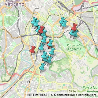 Mappa Via San Lorenzo da Brindisi, 00154 Roma RM, Italia (1.6675)