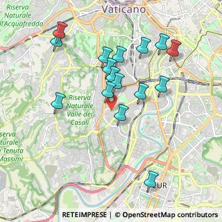 Mappa Via Dionisi Antonio, 00151 Roma RM, Italia (2.00563)