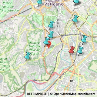 Mappa Via Dionisi Antonio, 00151 Roma RM, Italia (2.91583)