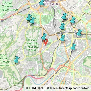 Mappa Via Dionisi Antonio, 00151 Roma RM, Italia (2.6575)