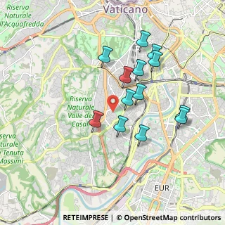 Mappa Via Dionisi Antonio, 00151 Roma RM, Italia (1.74077)