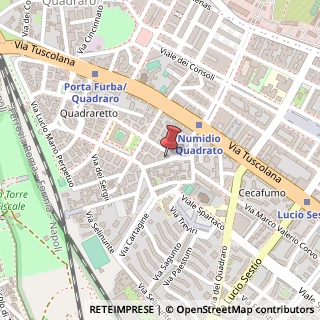 Mappa Via dei Laterensi, 28, 00174 Roma, Roma (Lazio)