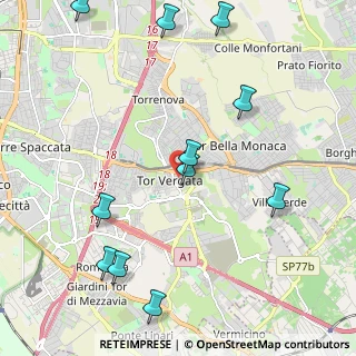 Mappa Via Angelo Salmoiraghi, 00133 Roma RM, Italia (2.72909)