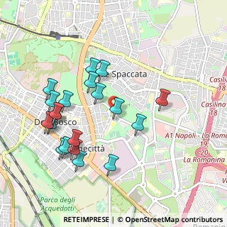 Mappa Piazza Salvatore Galgano, 00173 Roma RM, Italia (1.0605)
