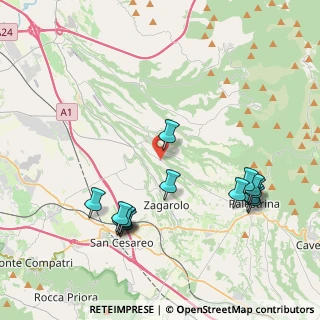 Mappa Pedum, 00010 Palestrina RM, Italia (4.71714)