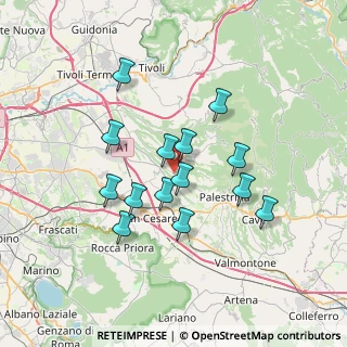 Mappa Pedum, 00010 Palestrina RM, Italia (6.40786)