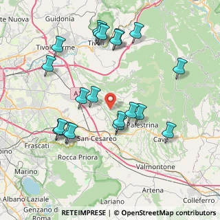 Mappa Pedum, 00010 Palestrina RM, Italia (8.8115)