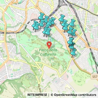 Mappa Parco della Caffarella, 00178 Roma RM, Italia (1.0215)