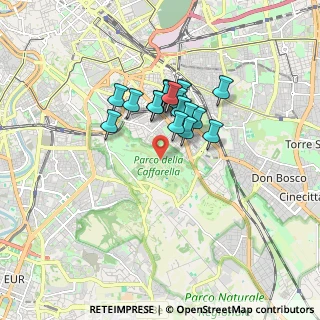 Mappa Parco della Caffarella, 00178 Roma RM, Italia (1.28611)