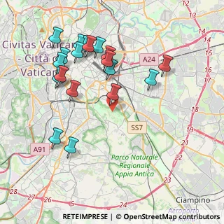 Mappa Parco della Caffarella, 00178 Roma RM, Italia (4.47684)