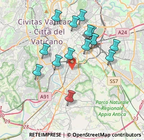 Mappa Via Carlo Randaccio, 00154 Roma RM, Italia (3.67)