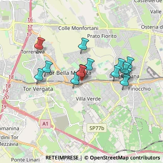 Mappa Via Raffaele de Ferrari, 00133 Roma RM, Italia (1.70286)