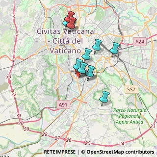 Mappa Via Giovanni Maria della Torre, 00146 Roma RM, Italia (3.474)