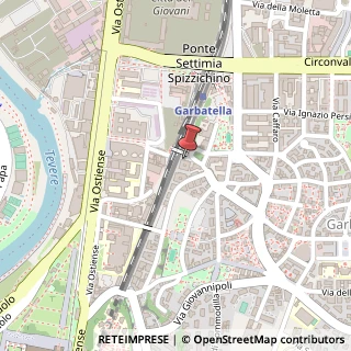 Mappa Piazza Giancarlo Vallauri, 13, 00154 Roma, Roma (Lazio)
