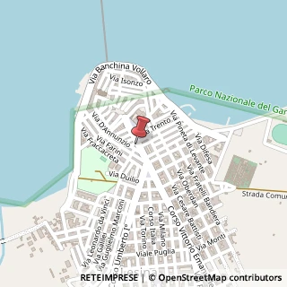 Mappa Via Giannone, 3, 71010 Lesina, Foggia (Puglia)