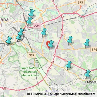 Mappa Via Rugantino, 00173 Roma RM, Italia (5.42)