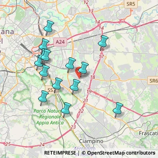 Mappa Via Rugantino, 00173 Roma RM, Italia (4.08)