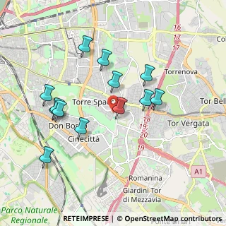 Mappa Via Rugantino, 00173 Roma RM, Italia (1.94154)