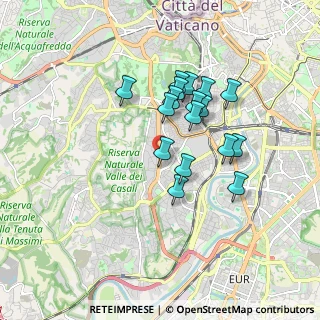 Mappa Via Giuseppe Pianese, 00151 Roma RM, Italia (1.52353)