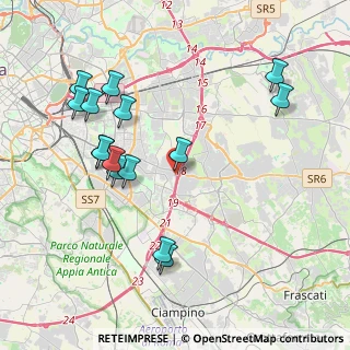 Mappa Via Silicella, 00133 Roma RM, Italia (4.49933)