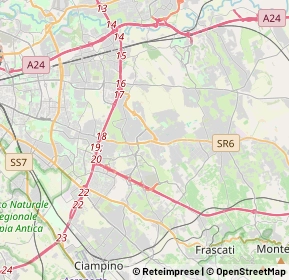 Mappa 00133 Roma RM, Italia (5.487)