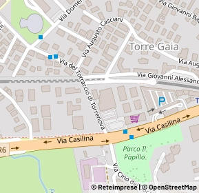 Mappa 00133 Roma RM, Italia (0.13077)