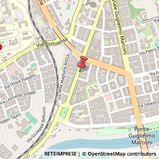 Mappa Via Oderisi da Gubbio, 169-171-173, 00146 Roma, Roma (Lazio)